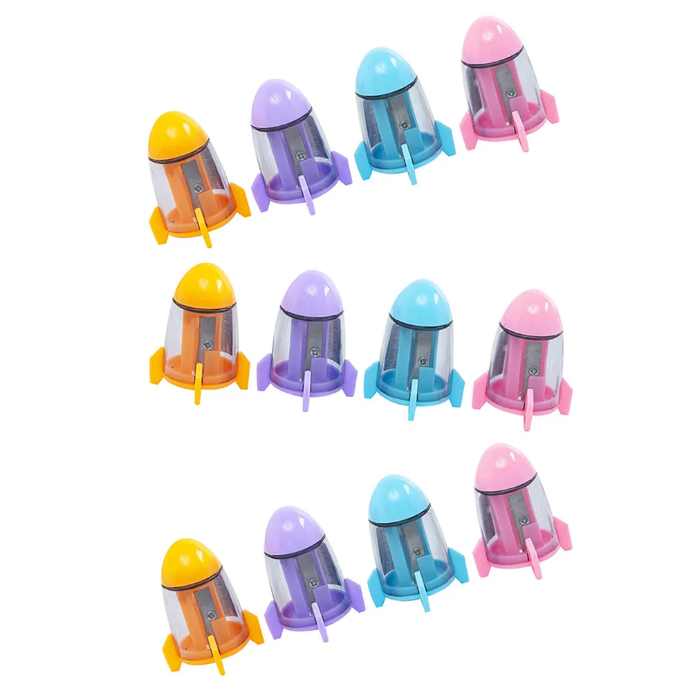

12Pcs Sharpener Pencil Accessory Adorable Sharpeners Household Hand Sharpener for Children Pencil Kids