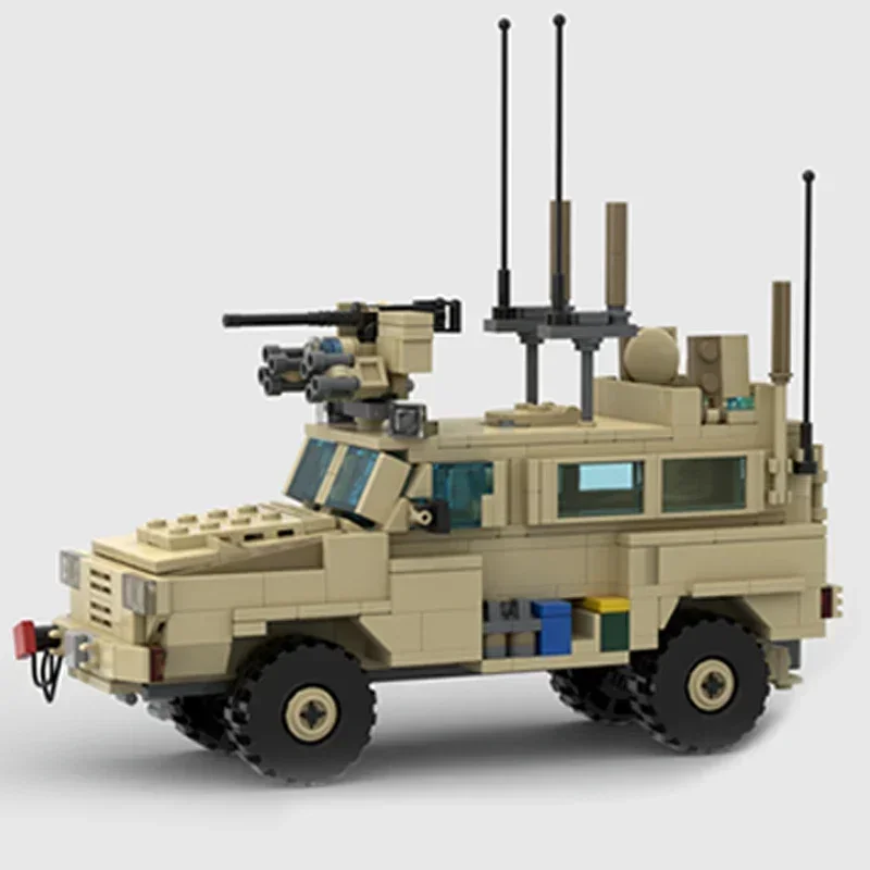 Военный костюм Moc строительный блок устойчивый к шахту технология защиты от