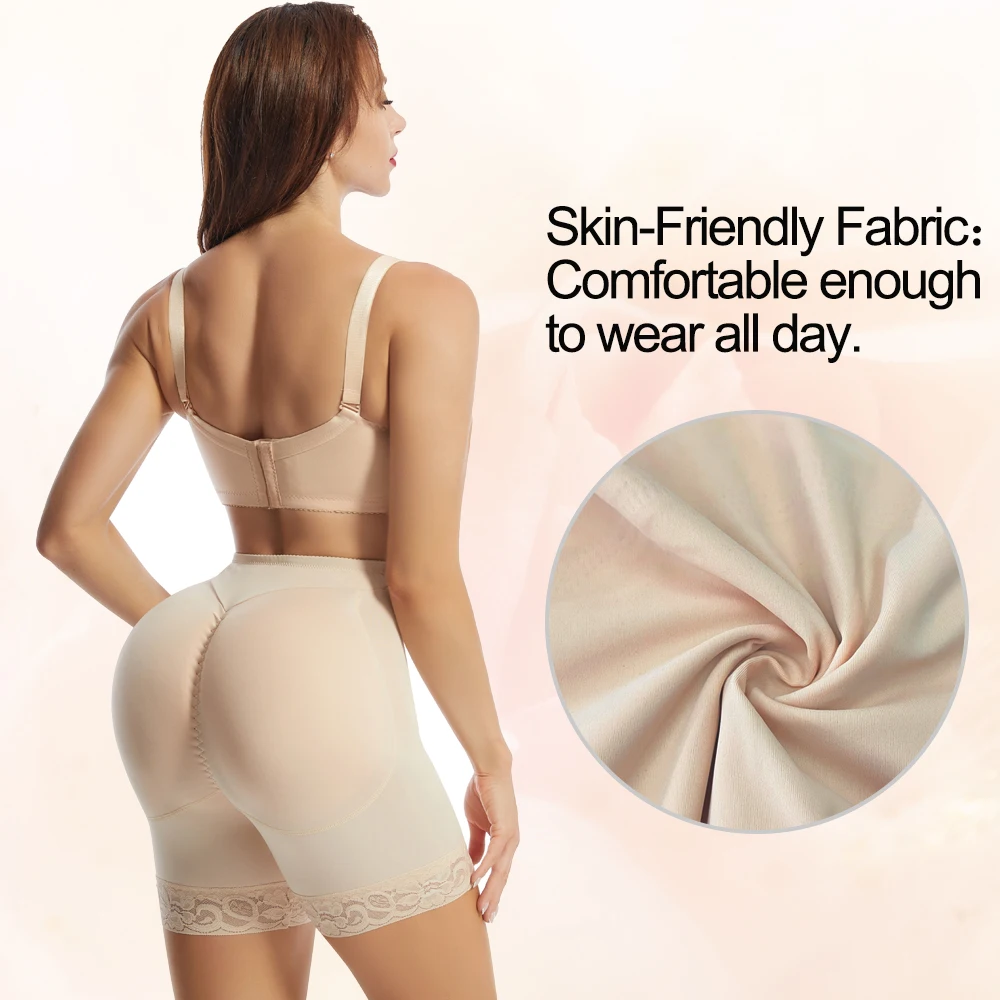 NINGMI Shapewear Hip Enhancer Women Butt Lifter Shapewear Panties Hip Shapewear Push Up Panties Hip Pads