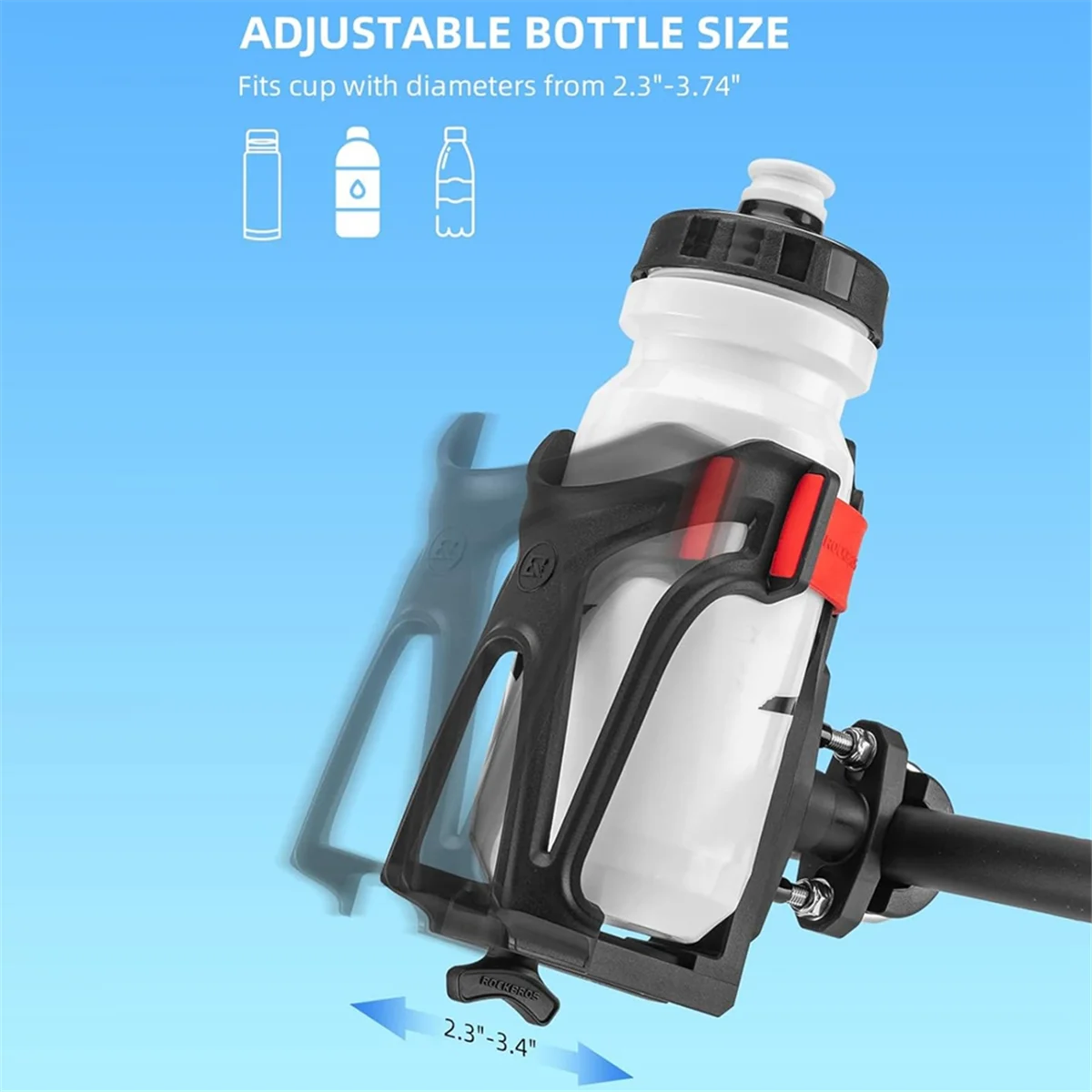 Велосипедный держатель для бутылки ROCKBROS велосипедной чашки мотоциклетный