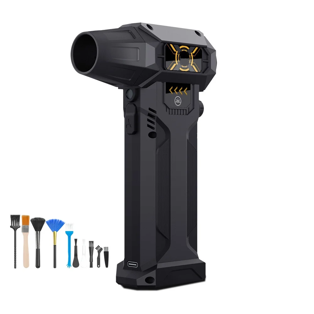 

Мини-турбоструйный вентилятор, 400000 об/мин, электрический пылесос, бесконечно регулируемая скорость ветра, 52 м/с, автомобильный компьютер, осушитель воздуха для очистки