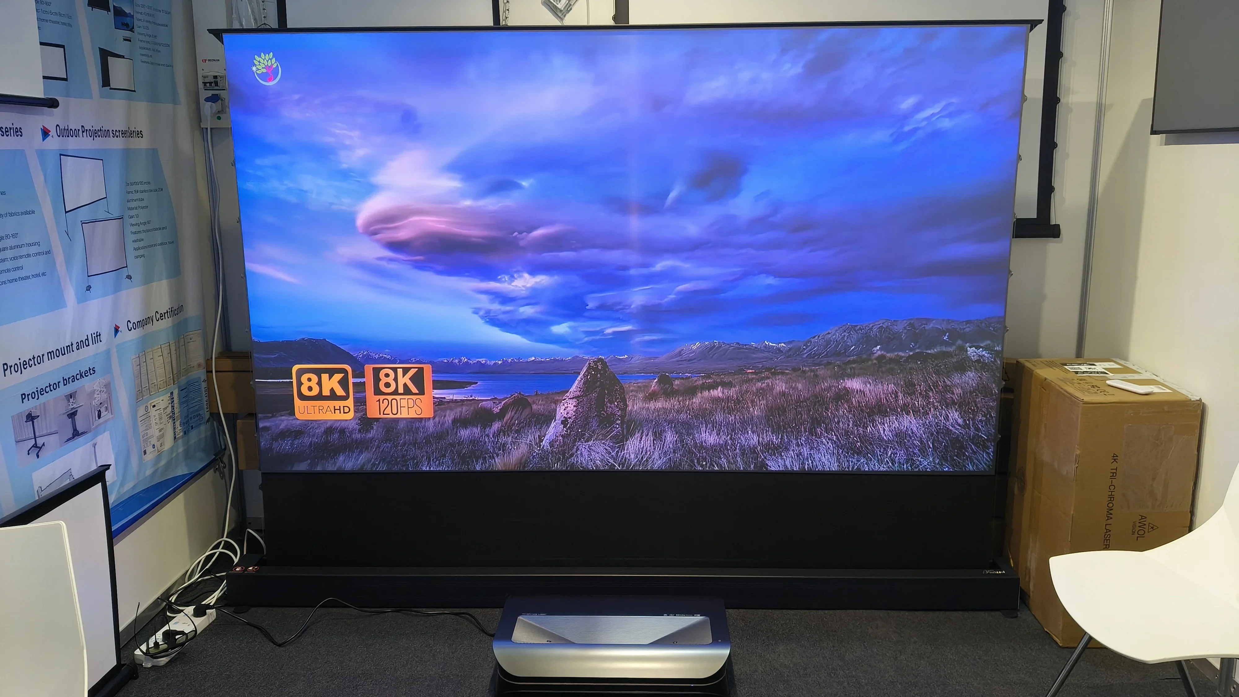 Фото Проектор AWOL LTV-2500Pro с поддержкой 4K для домашнего кинотеатра №4