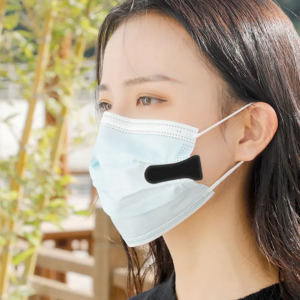 

Многоразовый вентилятор для маски на лицо, нажимные носимые персональные выхлопные мини-вентиляторы, воздушный охладитель, беззвучное лет...