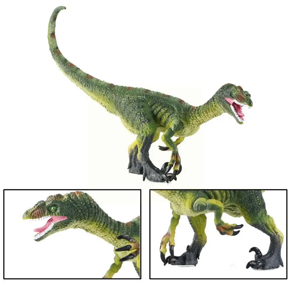 

39CM Dinosaur Model Toy Big Size Tyrannosaurus Rex Soft Puppets Velociraptor Jurassic Worlds Park Shark Dinosaur Toys for K B6X3