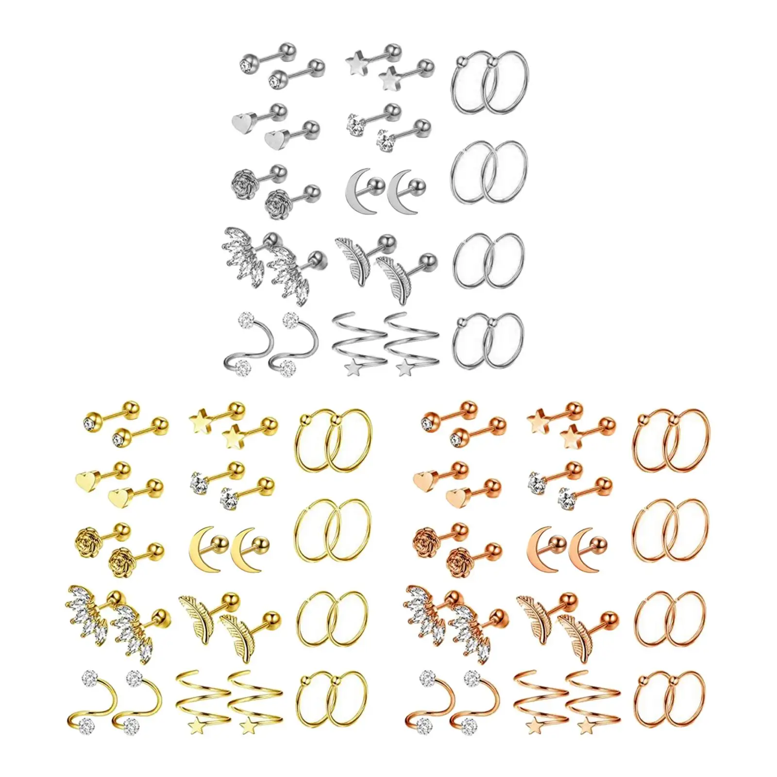 

Серьги, легкие ювелирные изделия из нержавеющей стали, вечерние, для женщин, девочек, на день рождения