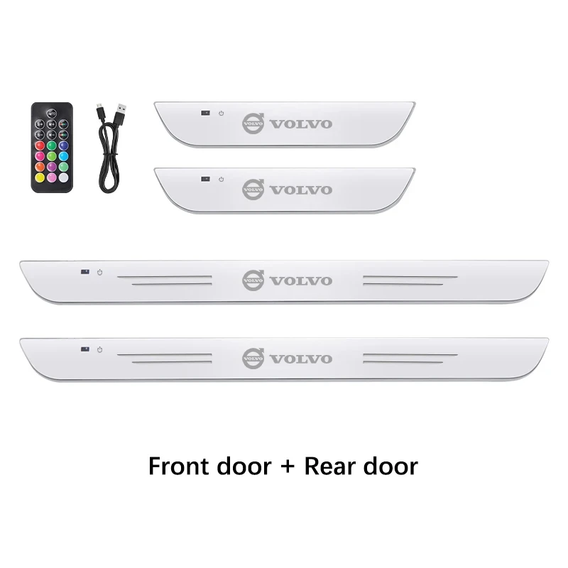 

Для Volvo XC40 XC60 XC70 XC90 C30 C70 S40 S60 S80 S90 V40 V60 V70 V90 T5 T6 T8 Автомобильный беспроводной светодиодный пороговый светильник Автомобильные аксессуары