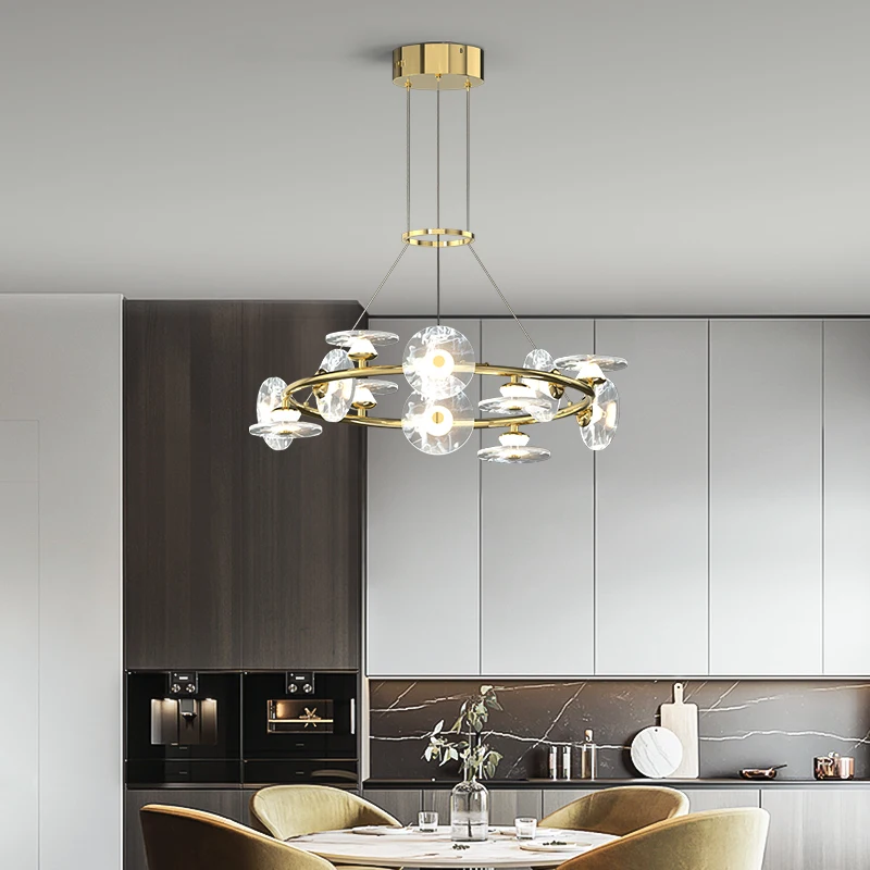 Современные минималистичные подвесные светильники для гостиной креативное