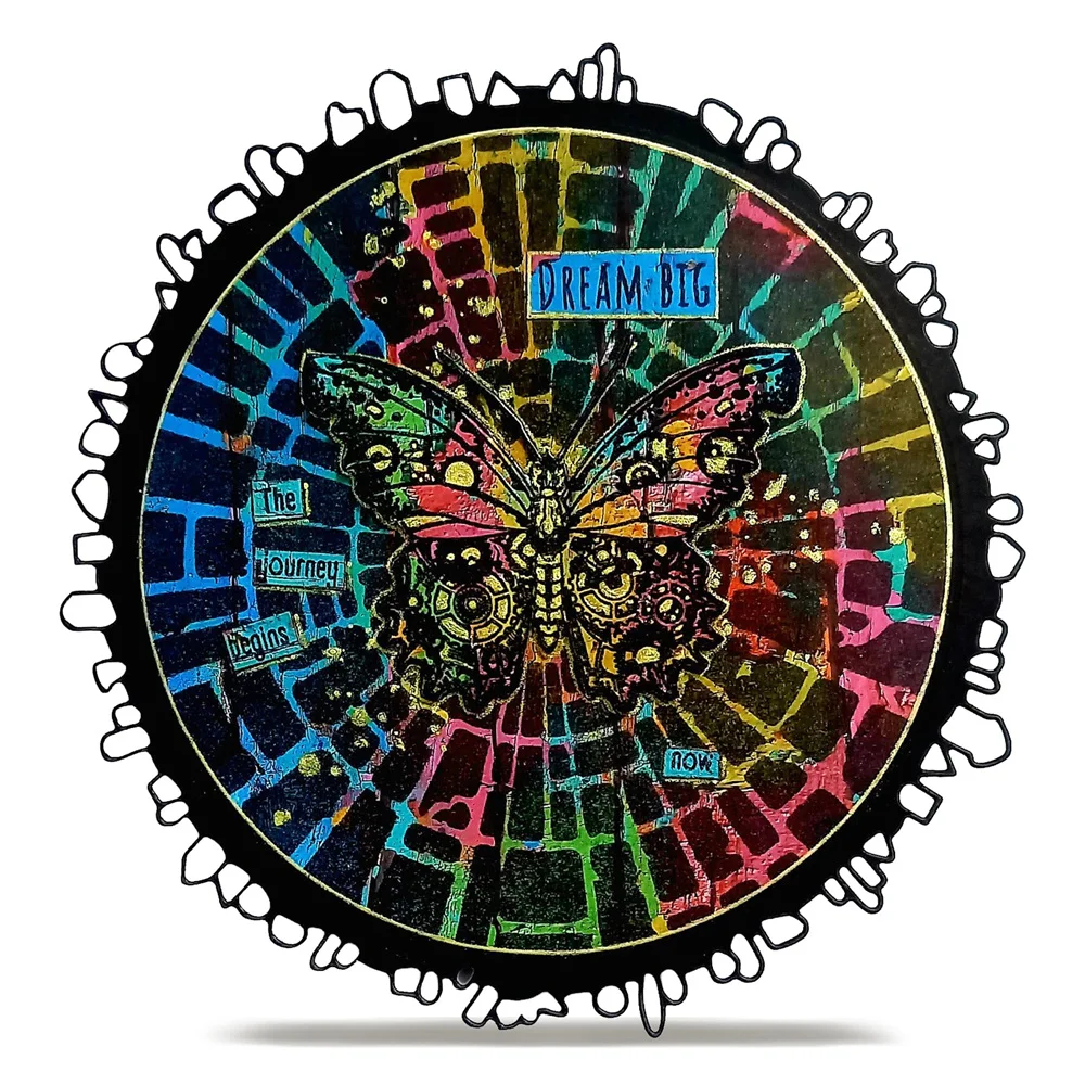 Фото Новинка июня 2026: Металлические вырубные штампы Aall&Create Maze Wheel Clockspire Steamheart Precision Paws для скрапбукинга и рукоделия №2