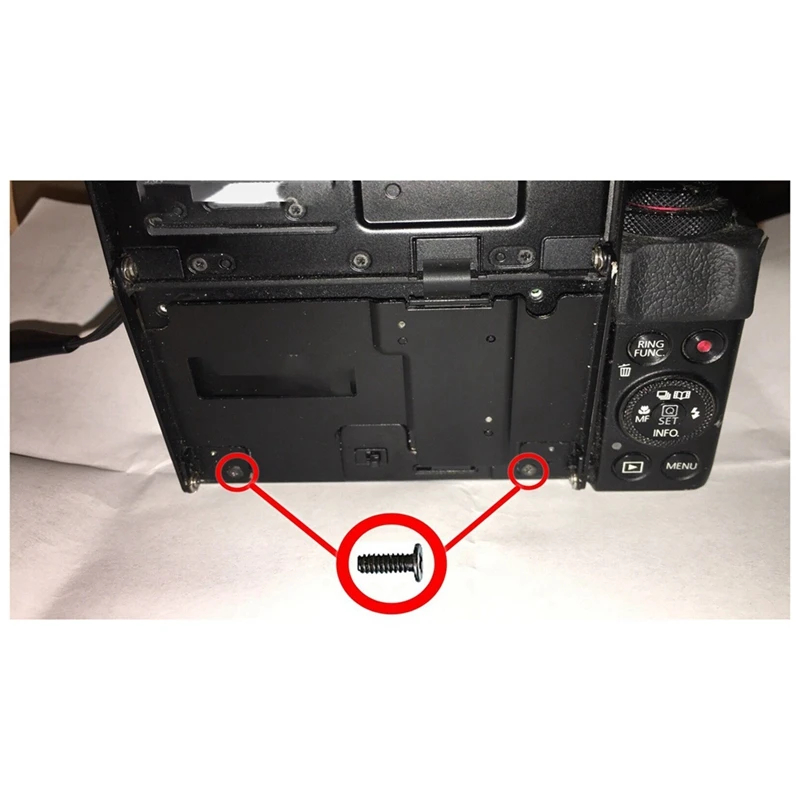 2 шт. для Canon Powershot G7X Mark II G7X2 ЖК-экран с фиксированным держателем откидной винт