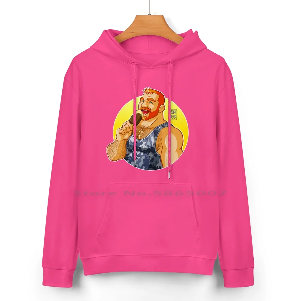 Мужская толстовка с капюшоном из чистого хлопка 24 цвета