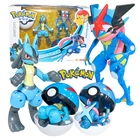 Набор из оригинальной коробки с покемоном, карманный монстр, игрушки-трансформеры, Пикачу, венузавр, Charizard Gyarados, Mewtwo, аниме-фигурка, модель