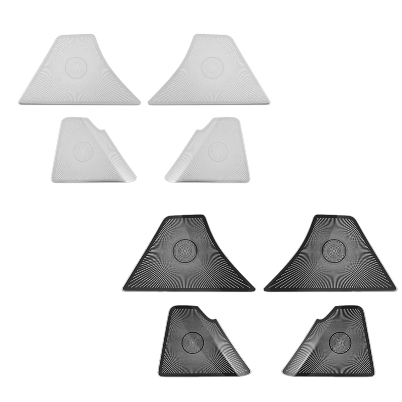 Чехлы на дверной звуковой сигнал автомобиля из нержавеющей стали аксессуары для