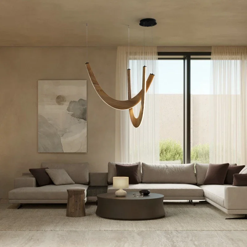 Скандинавские двойные циклотронные светодиодные подвесные светильники