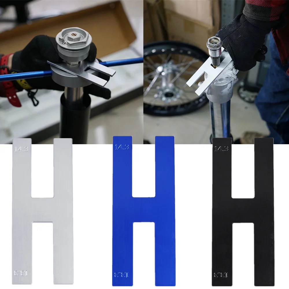 

Fit 13.3mm / 14.3mm Motorcycle Fork Damper Rod Holding Fork Spring Compressor Suspension Fork Bleeding Tool Fork Repairing Kit