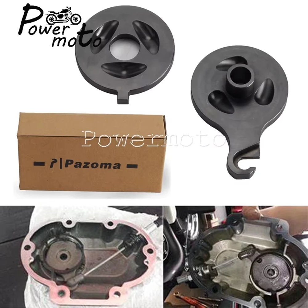 

Для Harley Big Twin Softail M8 Dyna Touring 87-22 Мотоцикл Muller Power Нержавеющая сталь Ower Сцепление Рампа Экономия труда