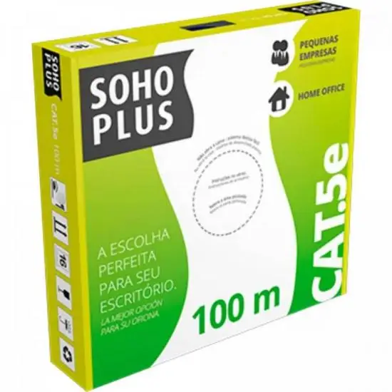 

Network Cable BLUE Cx 100m CAT5E CMX FURUKAWA SOHOPLUS - CX / 100