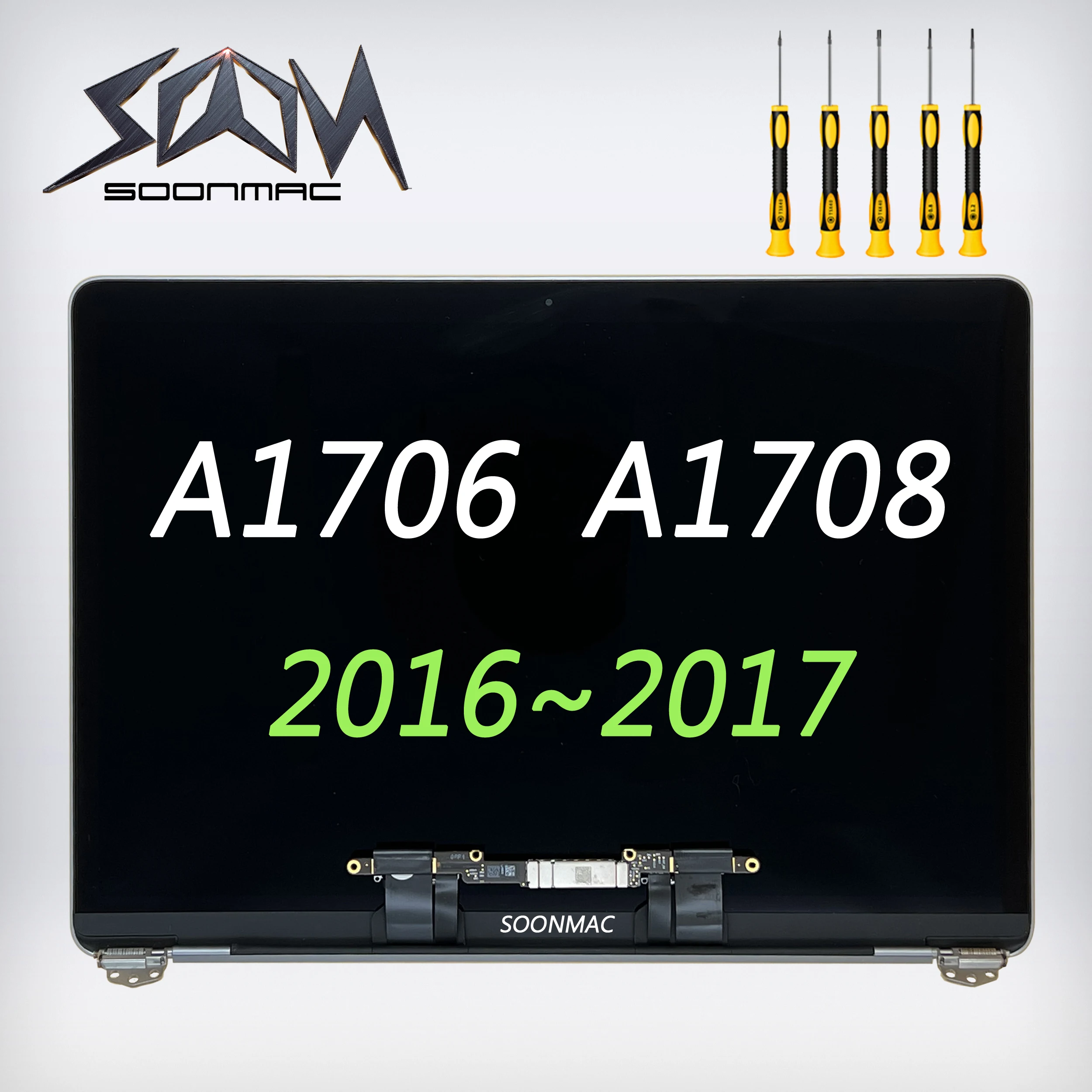 Новый ЖК-дисплей A1706 A1708 для Macbook Pro 13 ЖК-экран в сборе 2016 2017 EMC 3164 3071 |