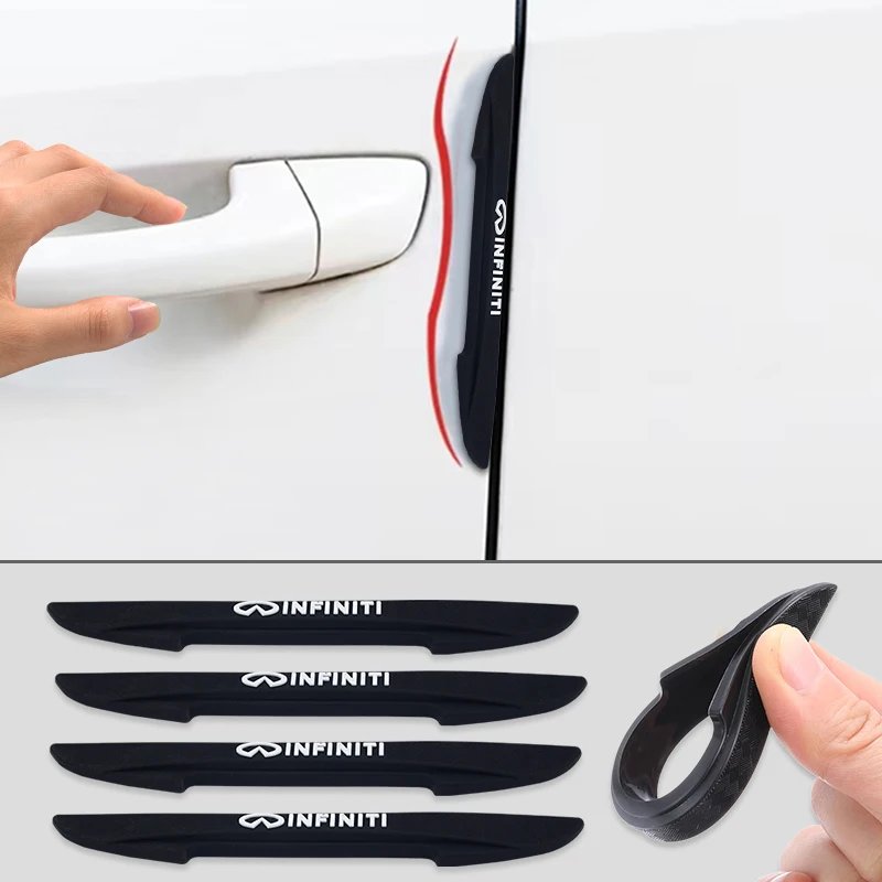 

Car Door Anti Collision Strips Protector Stickers for Infiniti FX G M EX Q60 Q70 QX50 QX70 QX80 QX60 JX35 Q30 QX30 Accessories