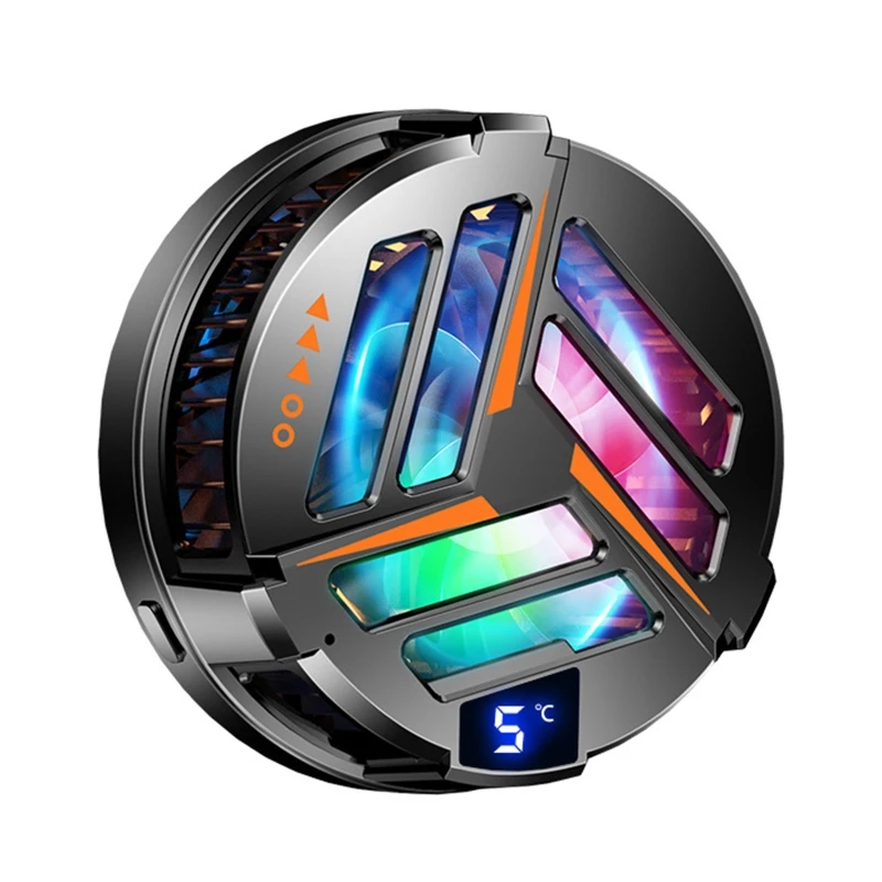 

Новинка 2022, портативный теплоотвод для планшета/телефона, магнитный полупроводниковый радиатор с RGB-подсветкой, универсальный вентилятор б...