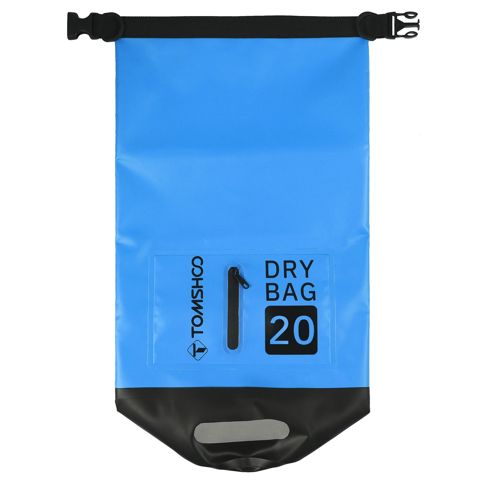 Tomshoo Waterproof Dry Bag 10L/20L Roll-Top Dry Bag Backpack w Waterproof Phone Case for Kayaking Boating Swimming Accessories