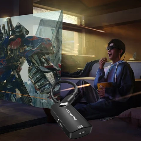ULT－unite Адаптер USB-C в C 4k  для очков AR