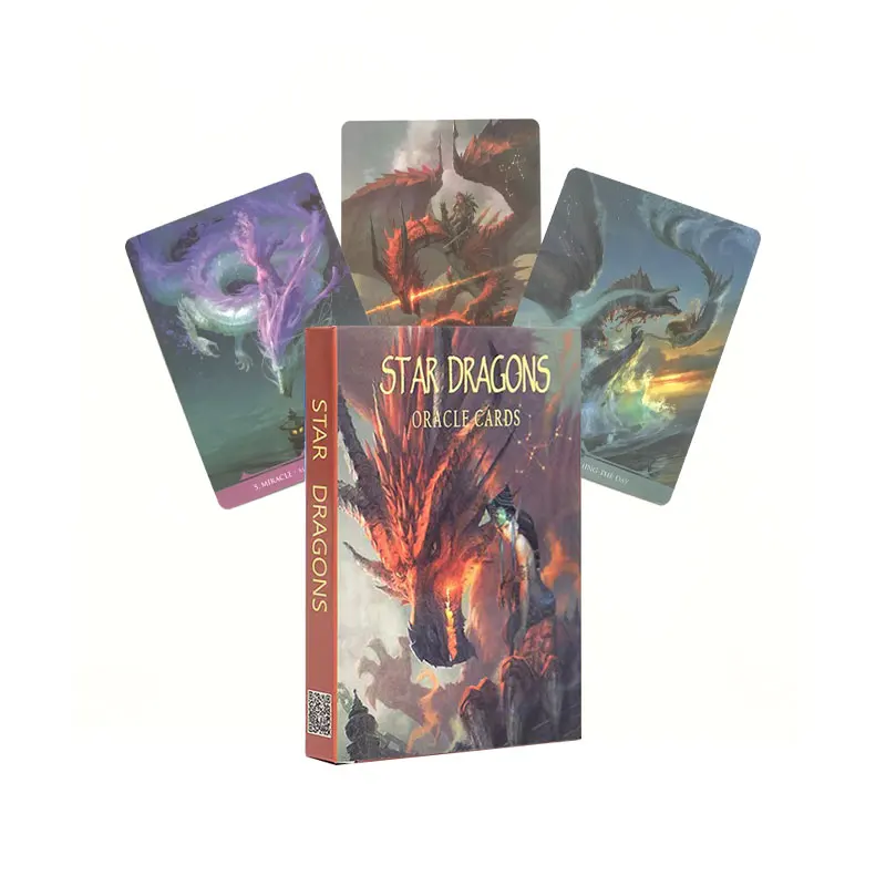 

Hot sales Star Dragons Oracle Card Tarot Card Divination Entertainment Chess Card Game Tarot And Selection of storage bags
