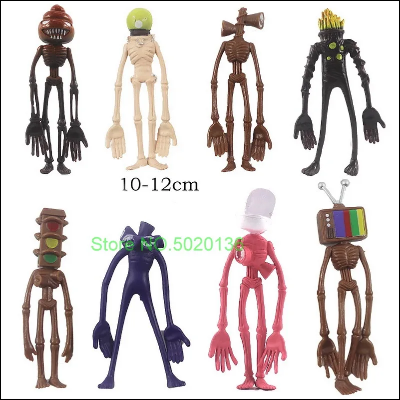 8 шт./партия фигурки героев мультфильма сирена