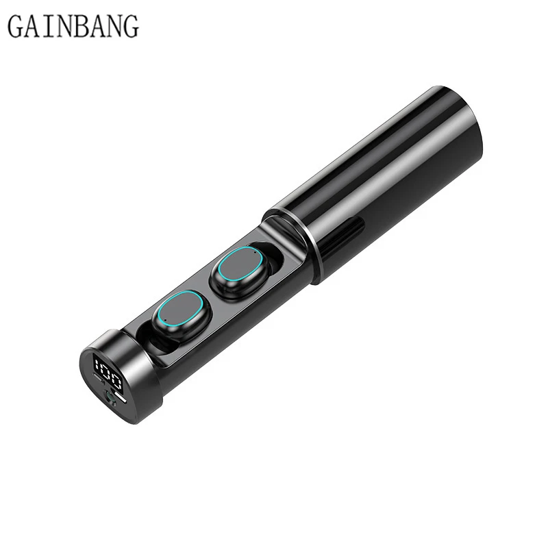 

TWS-наушники N21 Luetooth со светодиодный ным дисплеем и встроенным микрофоном