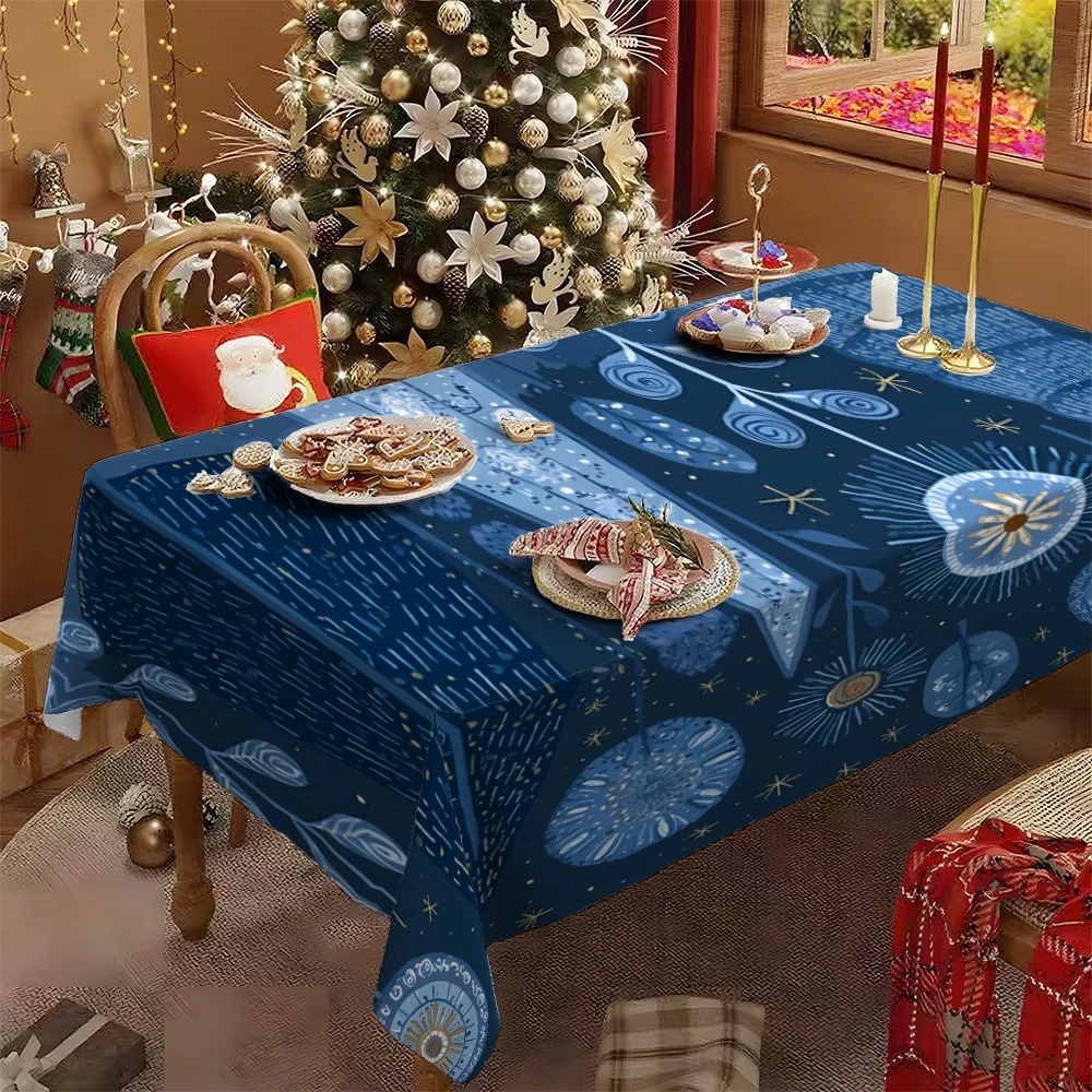 

Рождественская скатерть 100% полиэстер 40х70 см