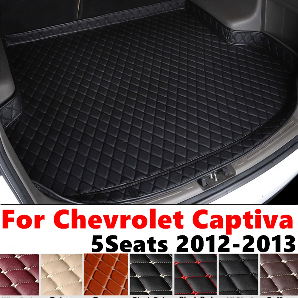Высокий боковой коврик в багажник автомобиля для Chevrolet Captiva 5 мест 2013 2012 XPE