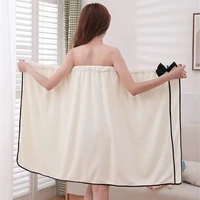 female soft bath towel microfiber bathrobe woman shower for adults for home textiles bath and sauna towels bathroom quick drying