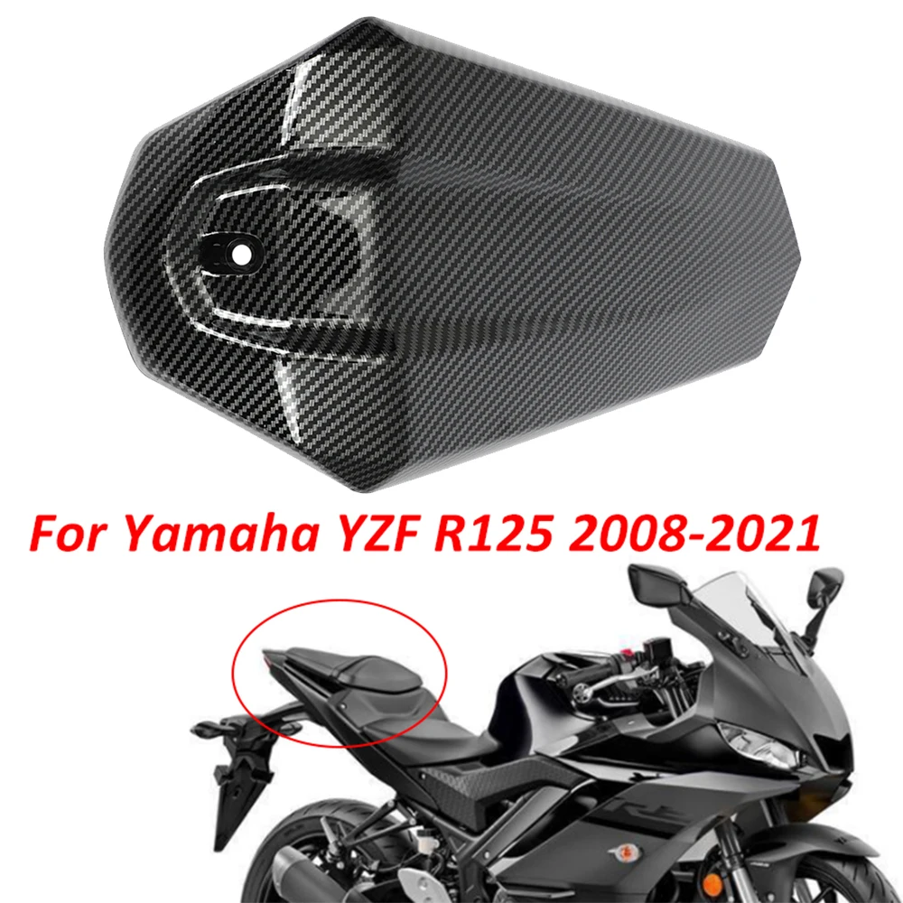 

For Yamaha YZF R125 R 125 2008-2021 Motorcycle Part Rear Seat Cover Cowl Fairing Passenger Pillion Tail Back Cover YZFR125