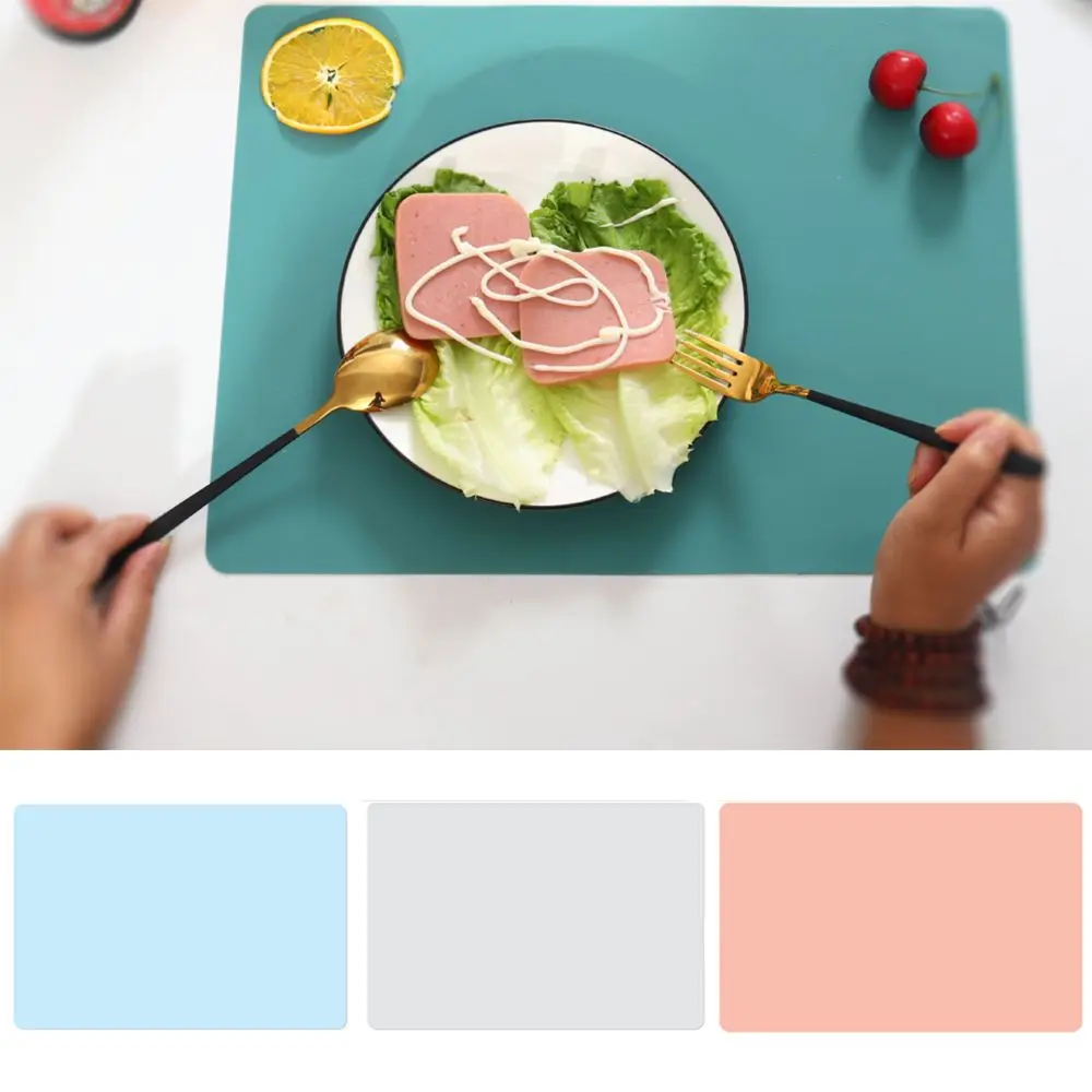 

Portable Craft Mats Extra Large Kitchen Dining Counter Protector Waterproof Pad Table Placemat Silicone Mat