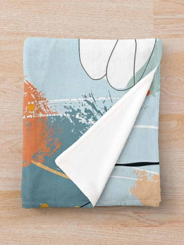 Богемный синий осенний блокнот в форме акварели от NoarusRainbowLand — креативное одеяло