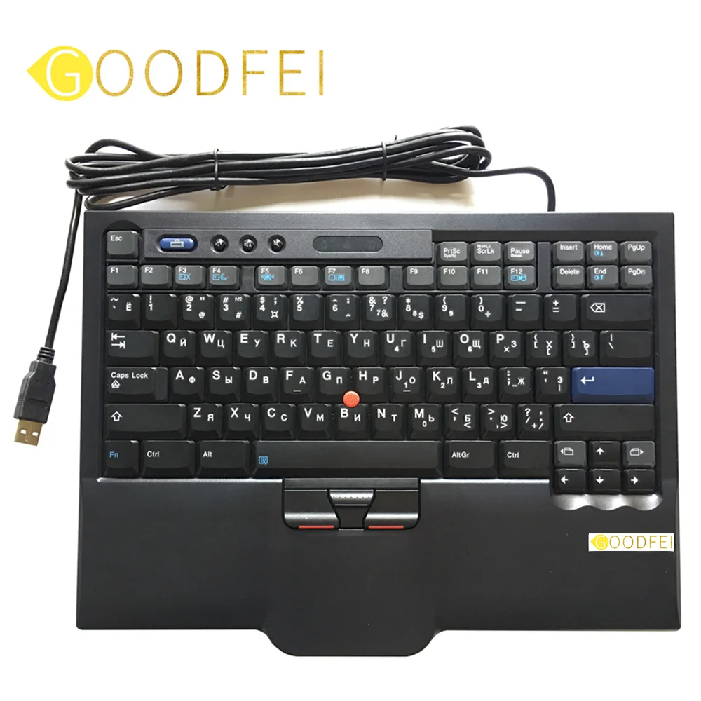 

Оригинальная оригинальная USB клавиатура для Lenovo ThinkPad 8845 SK8845, определяющая точку отслеживания русской версии 00MV966