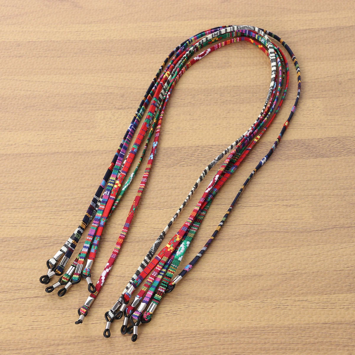 6 шт. держатель для очков цепочка из хлопковой шерсти фиксатор женские и мужские