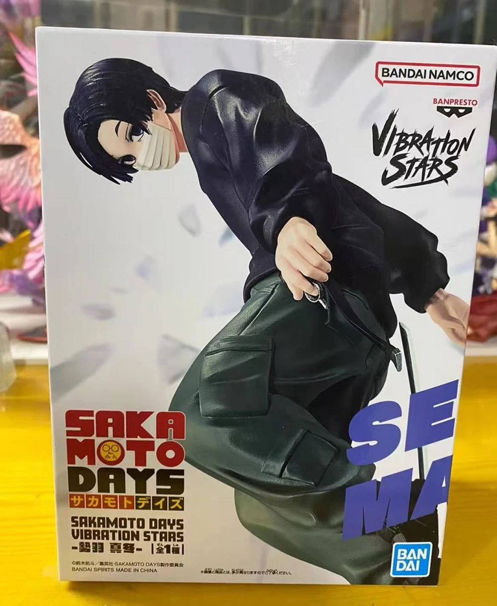Фото 100% оригинал, в наличии BANDAI SPIRITS BANPRESTO Vibration Stars Sakamoto Days Seba Mafuyu Model Toys Ollection Series №2