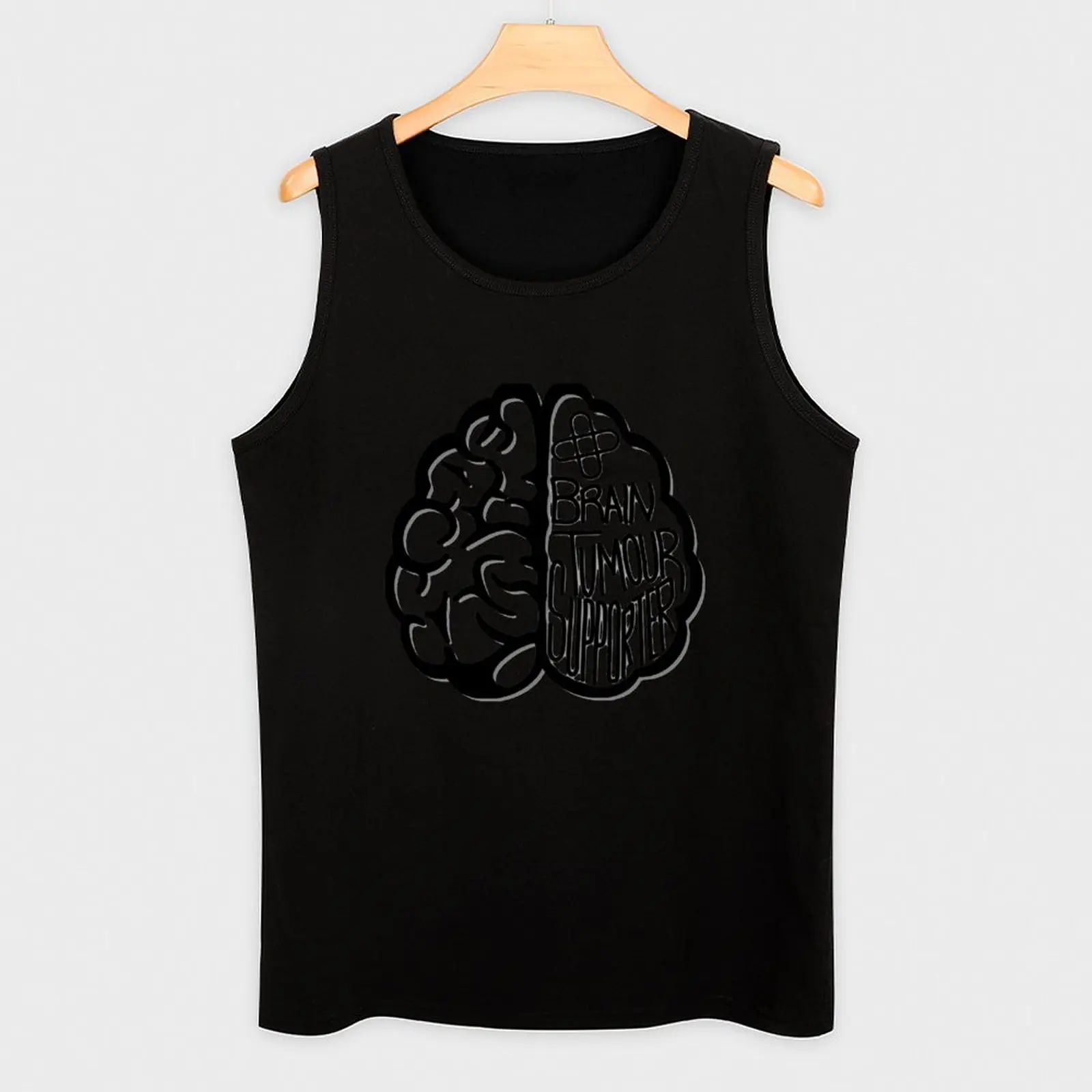 Brain Tumour Supporter майка японская футболка спортивная рубашка без рукавов мужская
