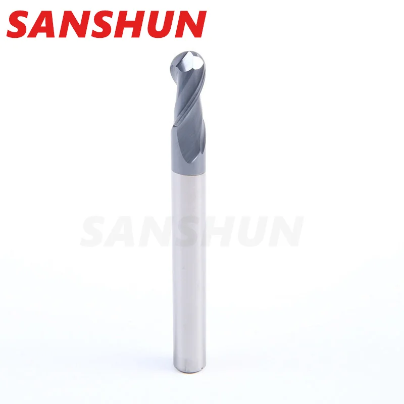 Фреза HRC50 фрезерование шарового конца покрытая сферическим фрезерным резаком