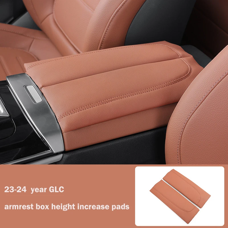 

Подлокотник центральной консоли, Накладка для подлокотника Mercedes Benz C GLC Class W206 X254, Кожаная подушка для подлокотника против царапин