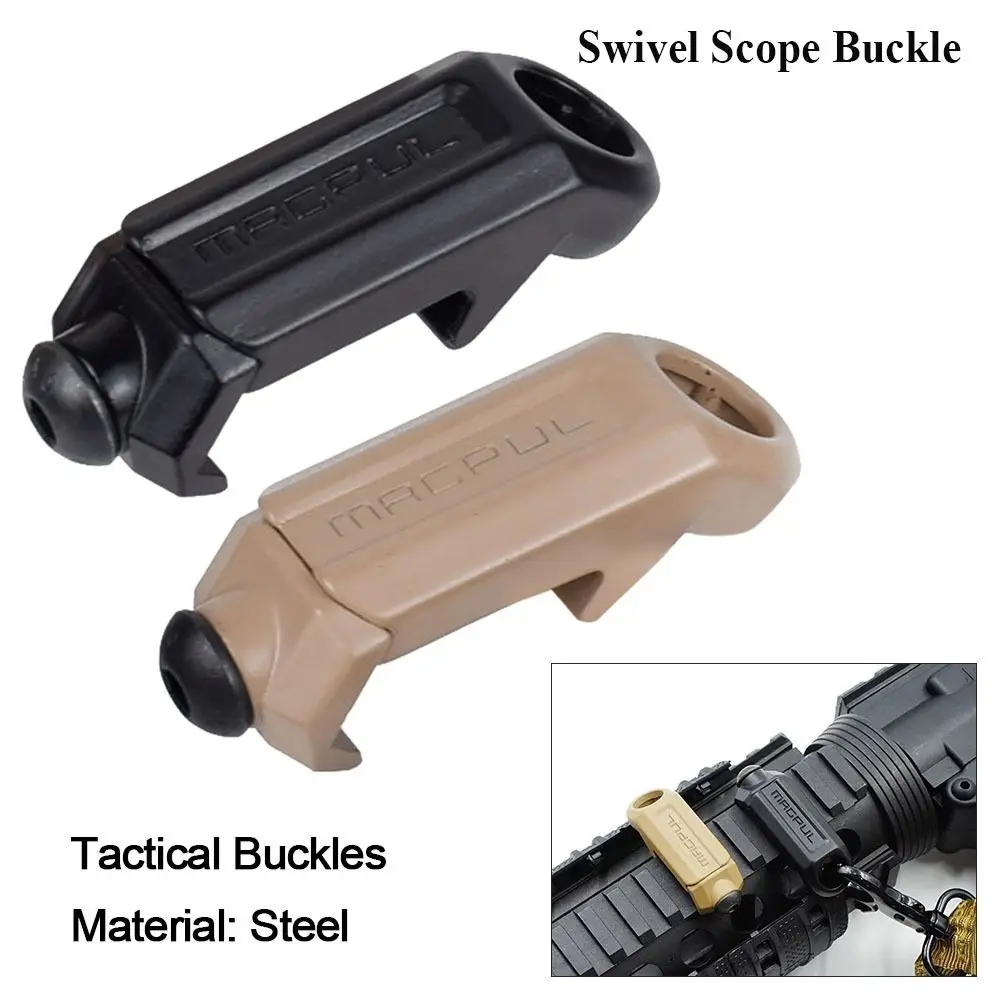

New Hunting Accessories Fit20mm Rail Weapon .223 AR15 Release QD Sling Mount Ring Tactical Buckles Swivel Scope Buckle