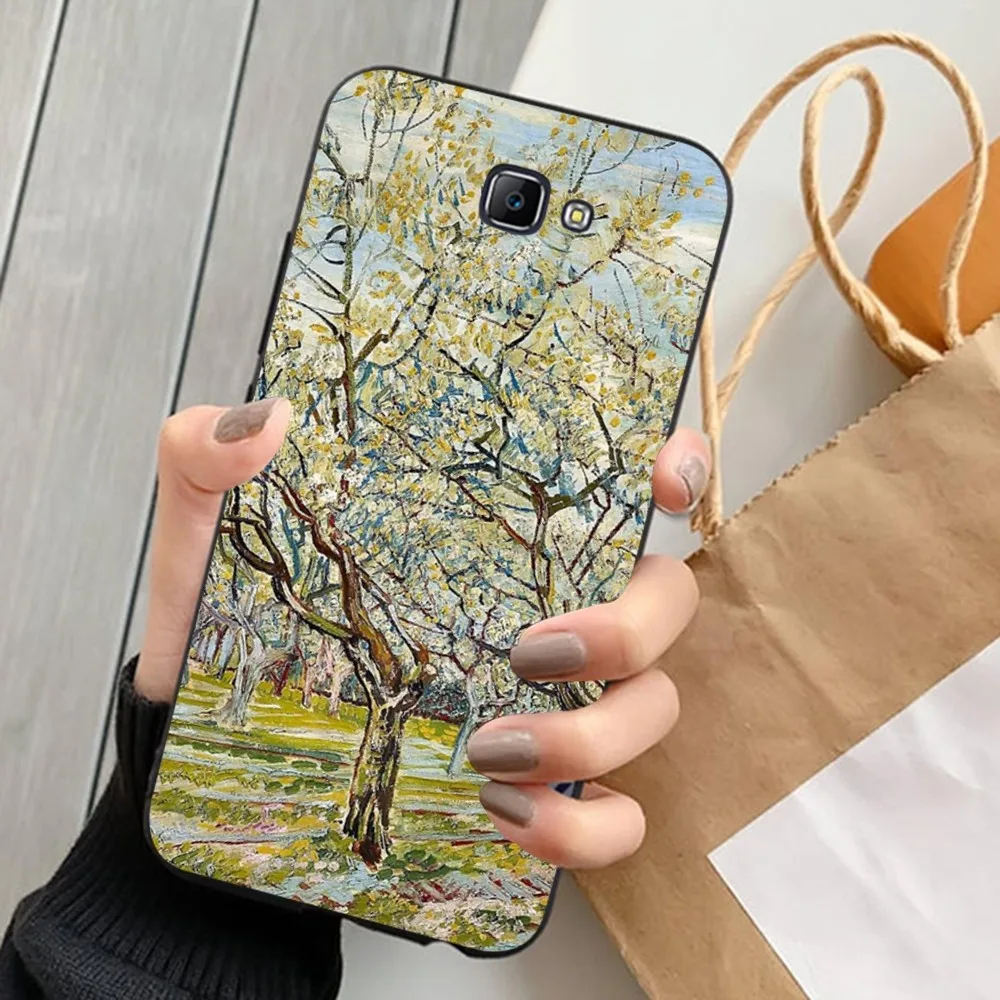 Чехол для телефона Art Van Gogh Starry Sunflower Samsung J 7 Plus 7core J7 Neo J6 Prime J4 J5 Mobile Cover