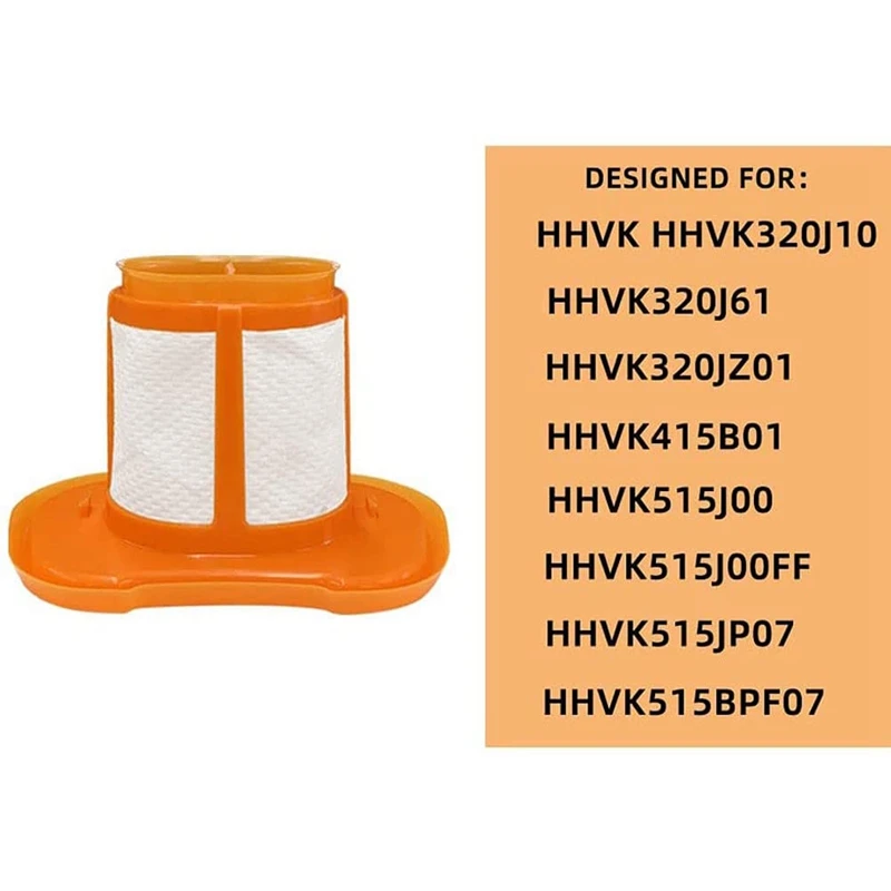 Сменные фильтры совместимые с аксессуарами для пылесосов Black+Decker HHVK серии HHVKF10