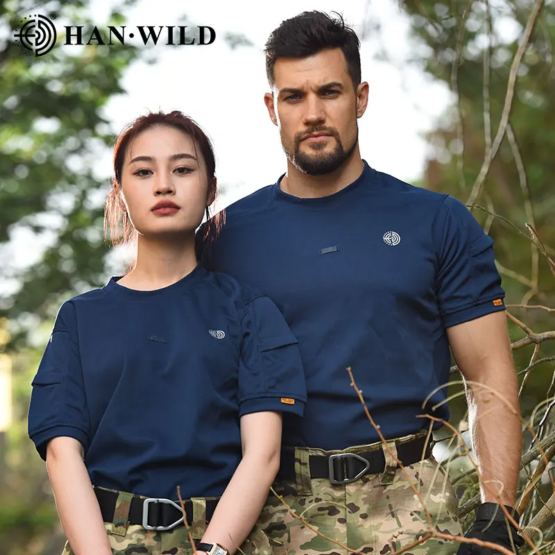 Summer Military Camouflage T Shirts Quick-Drying Men Hiking Hunting Outfit T-Shirt Short Tactical Combat Shirt Korean Clothing images - 6