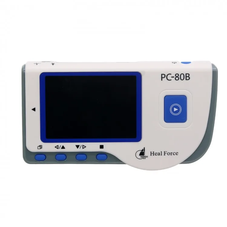 

PC-80B Handheld Portable ECG Monitor LCD Electrocardiogram Heart Rate Monitor Recorder Health Care Machine