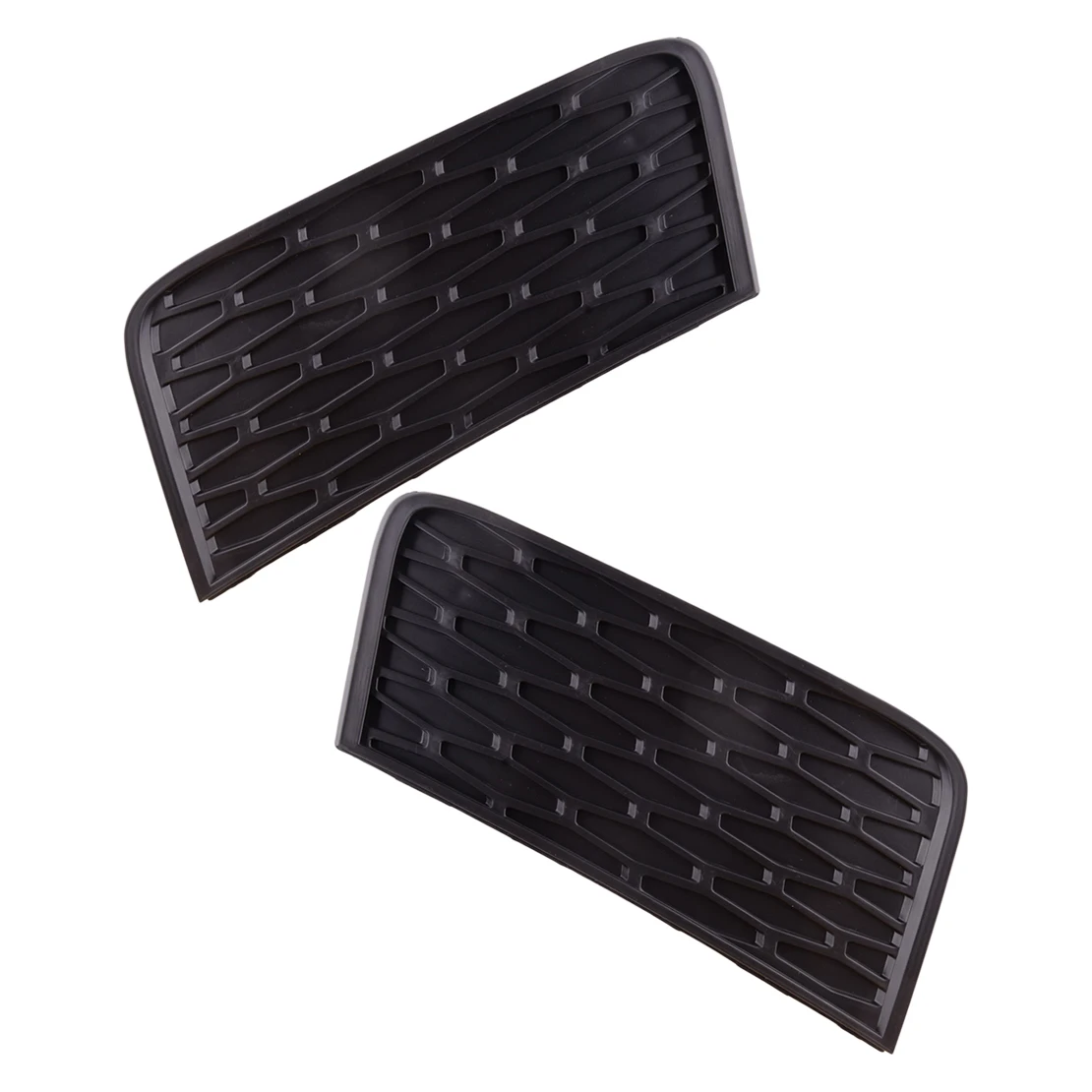 

Черные пластиковые передние левые и правые верхние бамперы, противотуманные фары, крышки лицевой панели, подходят для Land Range Rover Evoque 2015 2014 2013 2012 2011