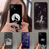 teen wolf phone case for xiaomi redmi k40 k30 k20 10 x 9 8 7 6 a c t s pro plus extreme k50 gaming go soft cover