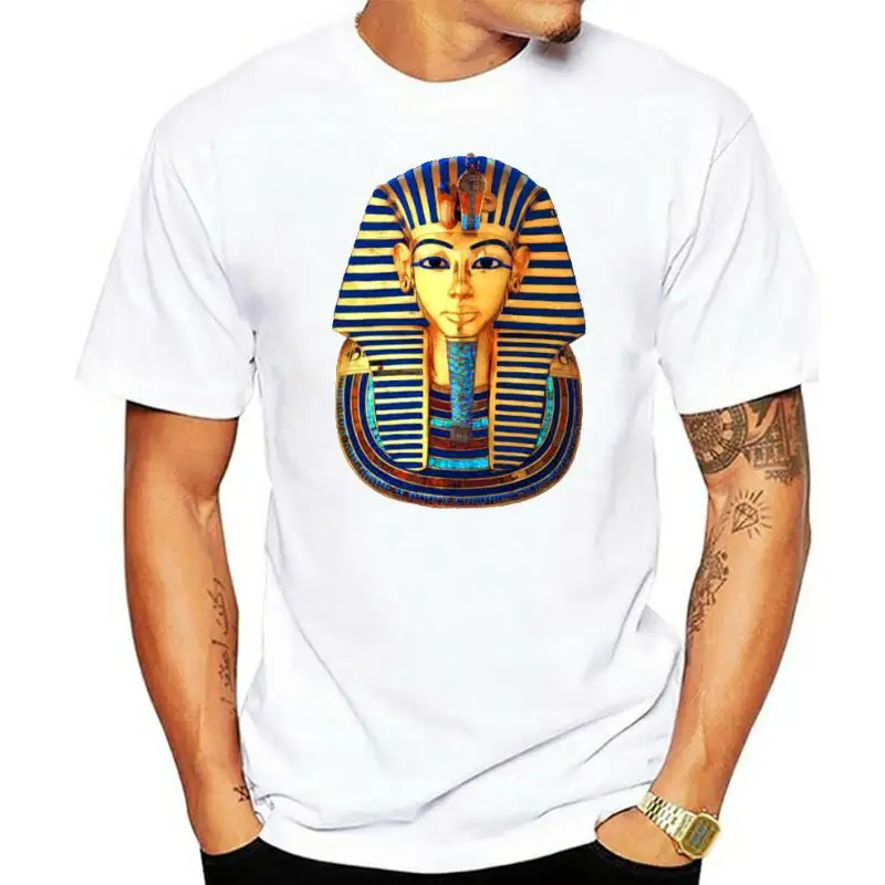 

Футболка Летняя мужская с принтом Фараона из натурального хлопка, 100%