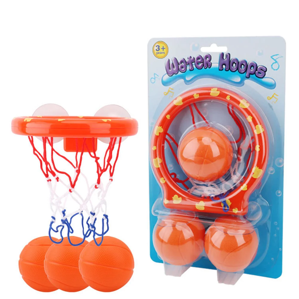 

Bathing Basketball Water Hoop Plastic Playes Showering Toy Game Children's Toys Sucker