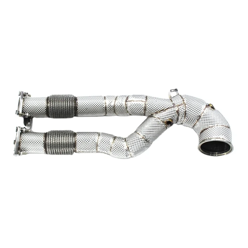 

Head Section High flow Pipes Exhaust Pipes branch downpipe Exhaust Pipe with catalyst for AUDI RS3 2.5T 2016-2022
